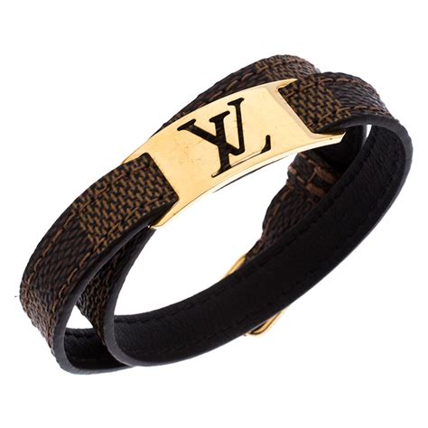 louis vuitton leather bracelet men's|louis vuitton sign it bracelet.